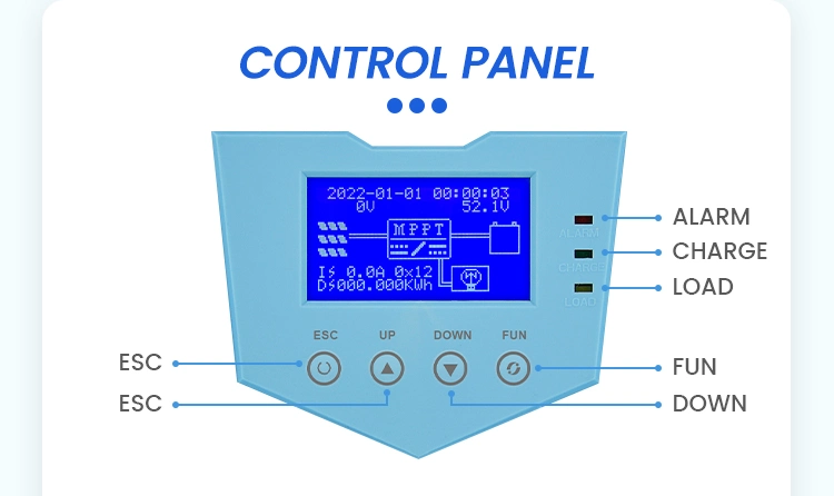 MPPT Solar Panel Regulator off Grid System Solar Charger Controller